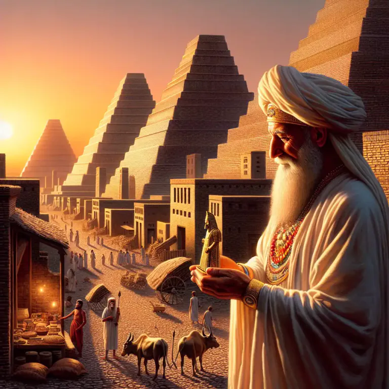 Visual representation of "bel" - A minor deity in ancient Semitic religion