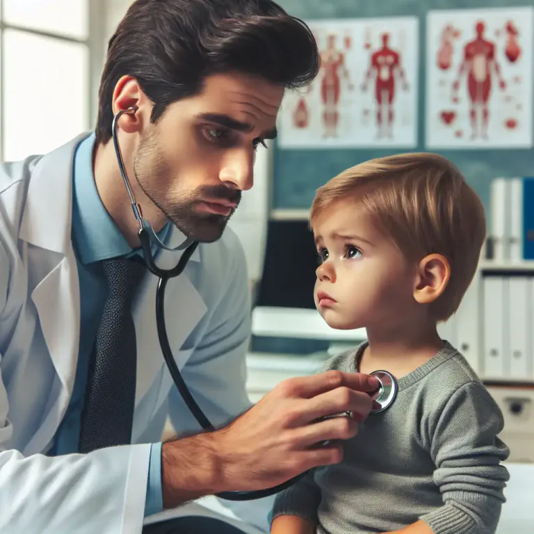 Visual representation of "whoop" - A type of severe cough in a disease called whooping cough.