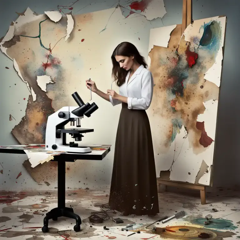 Visual representation of "collide" - two different opinions or ideas opposing each other