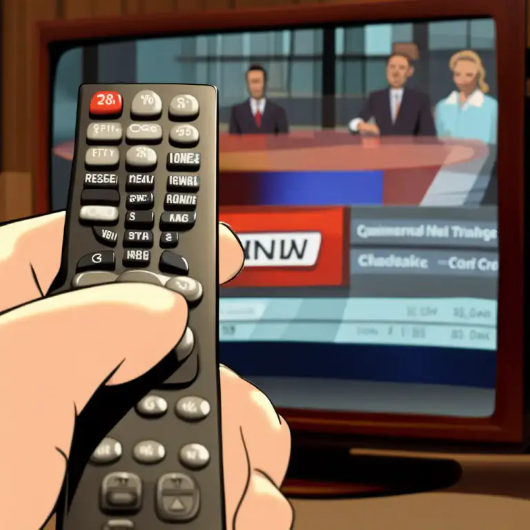 Visual representation of "switch over" - To change from one television or radio channel or station to another.