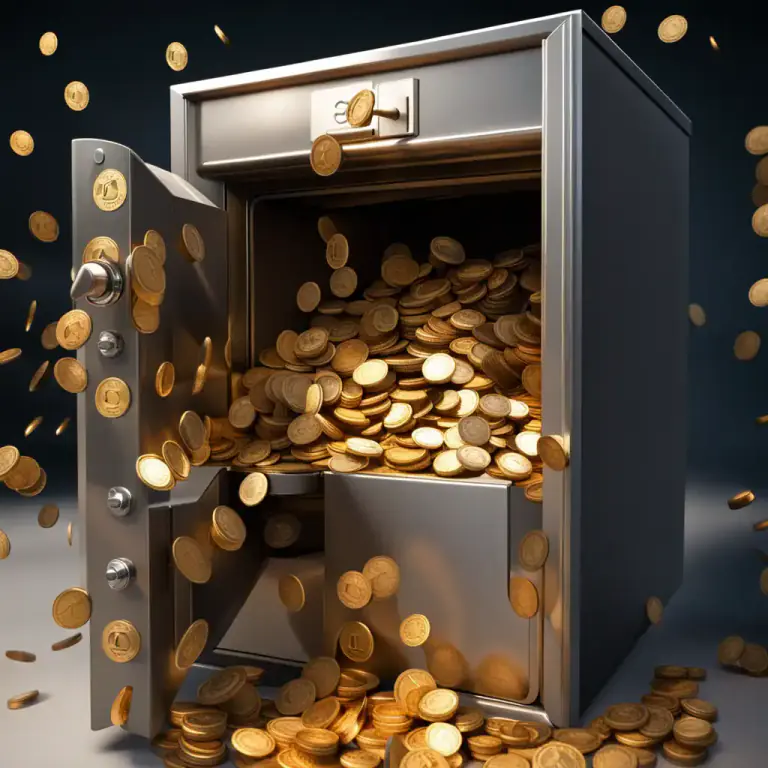 Visual representation of "gain in" - To earn or receive something as a benefit