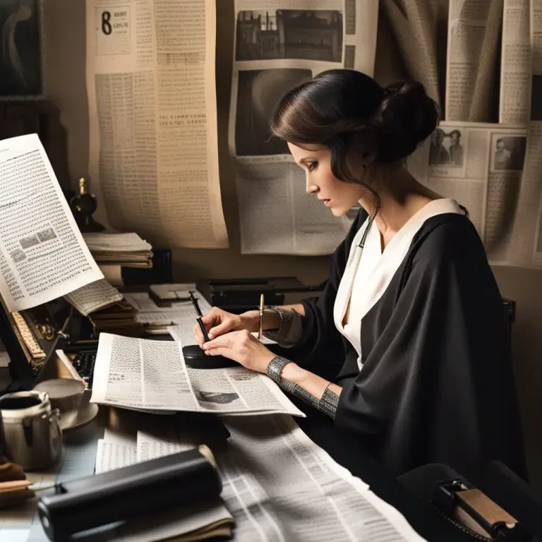Visual representation of "journalism" - The genre of writing and publishing articles for a newspaper, magazine or online media site.