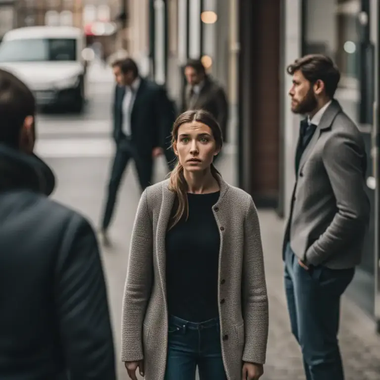 Visual representation of "coward" - Showing a lack of courage