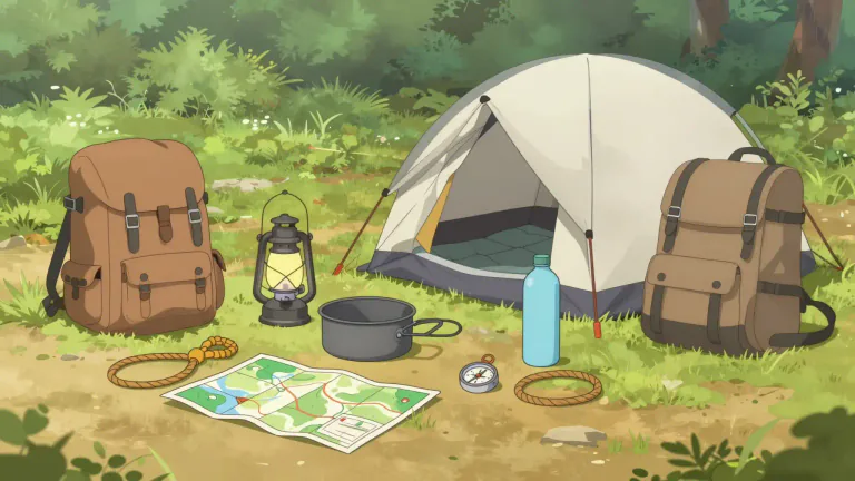 Visual representation of "equipment" - items needed for a particular purpose