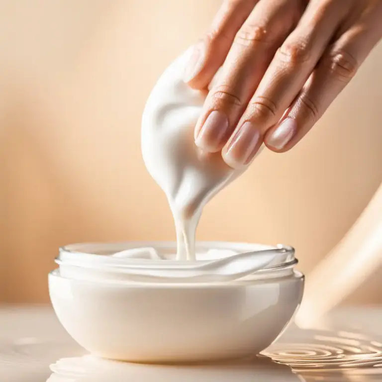 Visual representation of "emollient" - Having the quality of softening or soothing the skin.