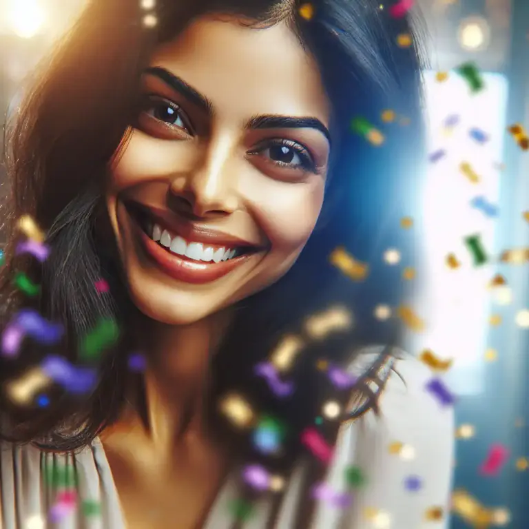 Visual representation of "sparkler" - A bright and energetic person