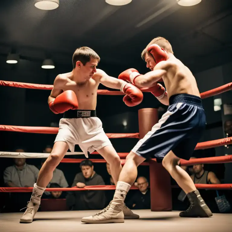 Visual representation of "pull your punches" - In boxing, to deliberately reduce the force of one's punches to avoid injuring the opponent.