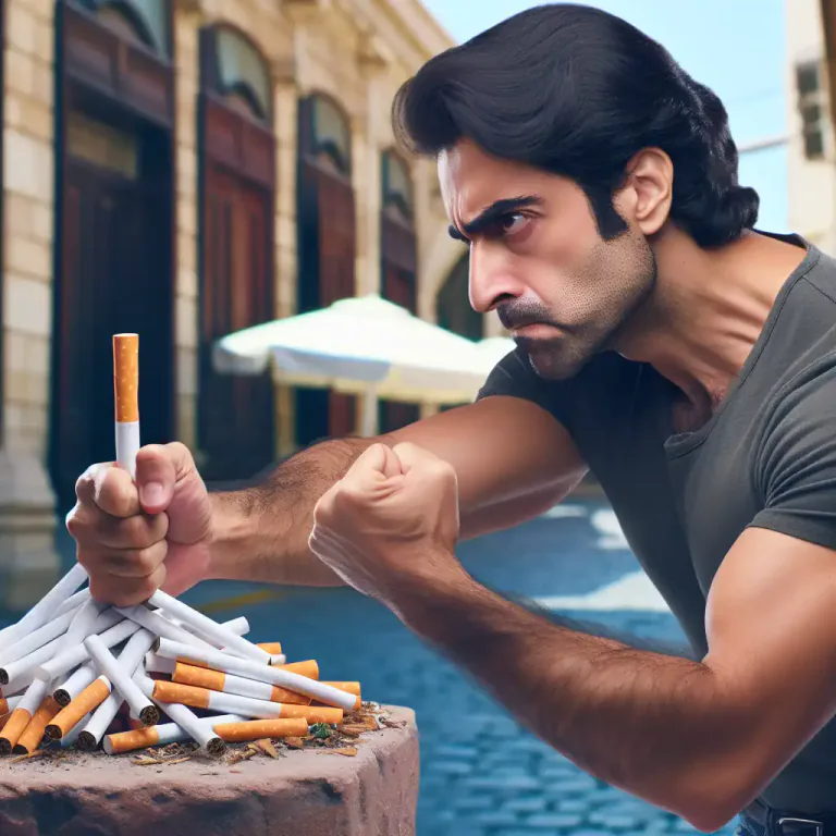 Visual representation of "wean" - To make someone stop depending on something they have become used to, like a drug or a bad habit