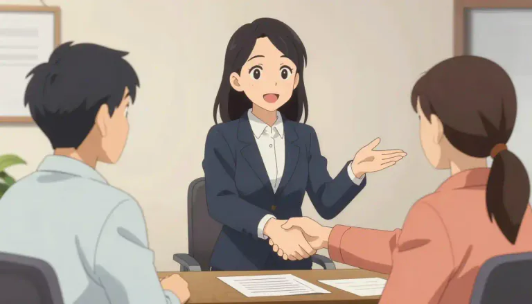Visual representation of "intermediary" - An individual or organization that helps in reaching an agreement between two other people or groups