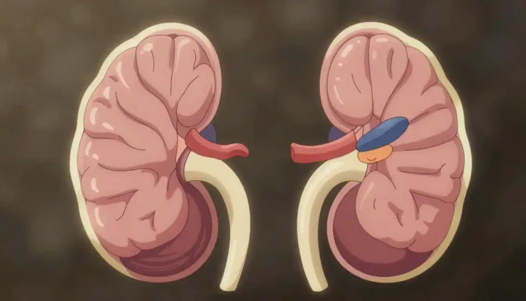 Visual representation of "cortex" - The outer layer of an organ or body part such as the brain or kidney