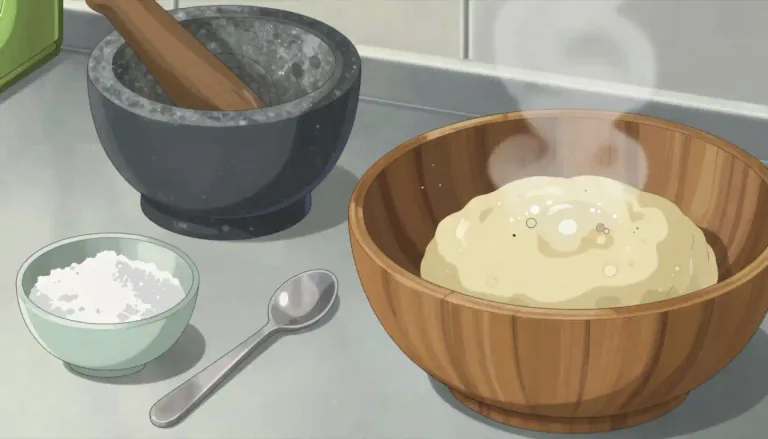 Visual representation of "bicarbonate" - A salt that is found in nature and is often used in medicine and cooking