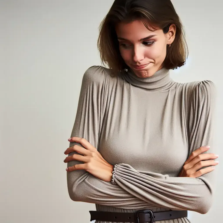 Visual representation of "knocker" - In English slang, it refers to a woman's breast