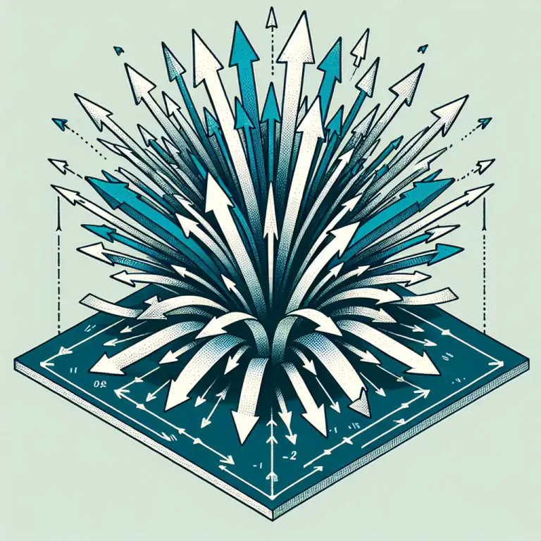 Visual representation of "divergence" - In mathematics, the operation of finding the divergence of a vector field.