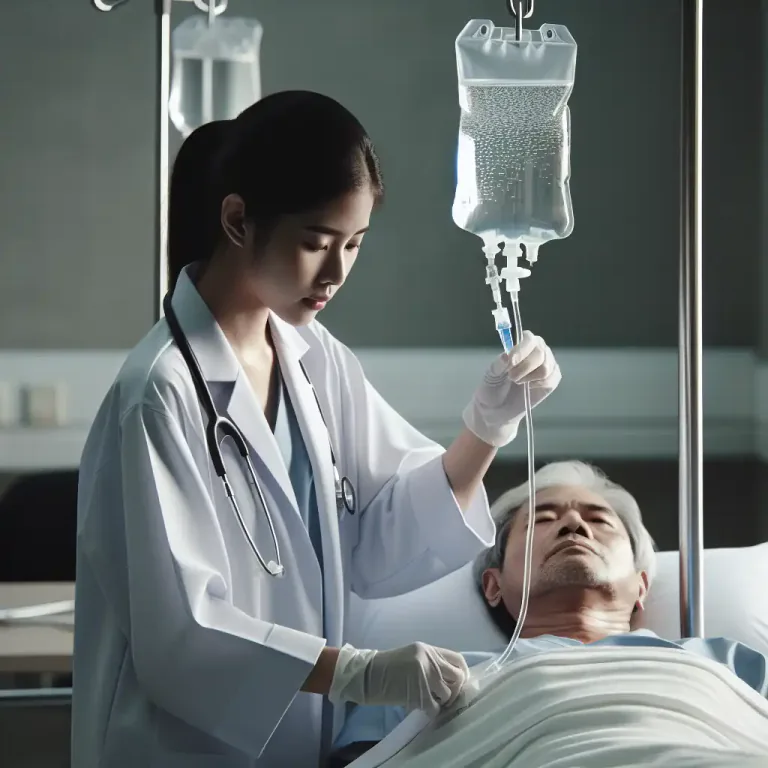 Visual representation of "dextrose" - A substance used in medical treatments, especially in solutions given into a vein to provide energy.