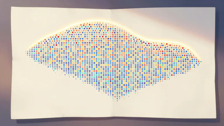 Visual representation of "skyline" - The uppermost part of a graphic representation on a chart or diagram.