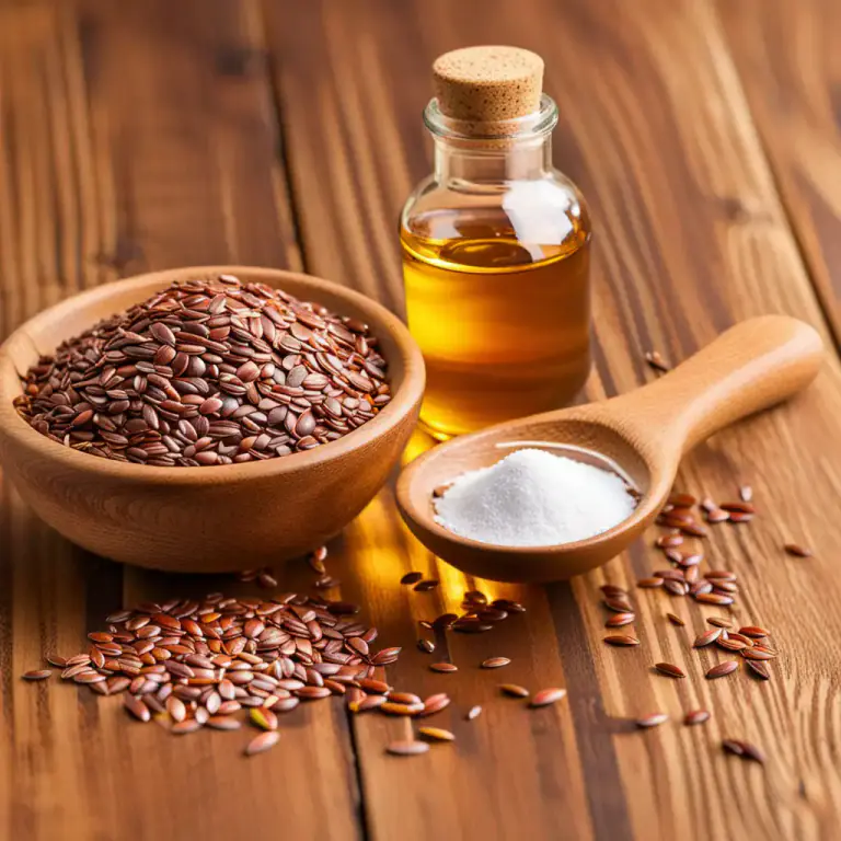 Visual representation of "flaxseed" - The seed from which linseed oil is made.