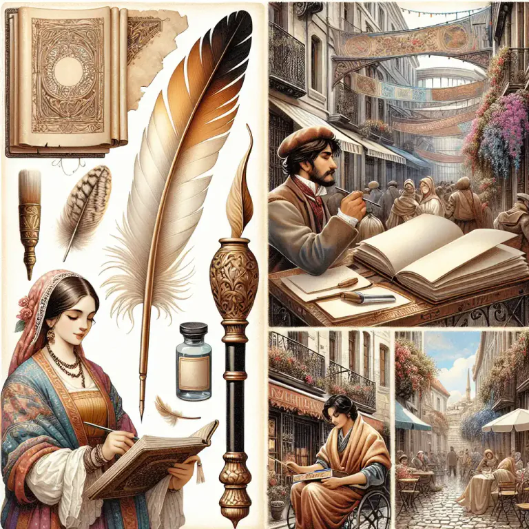 Visual representation of "miscellany" - A book or other collection containing a variety of different types of literature, such as stories, poems, articles, etc.
