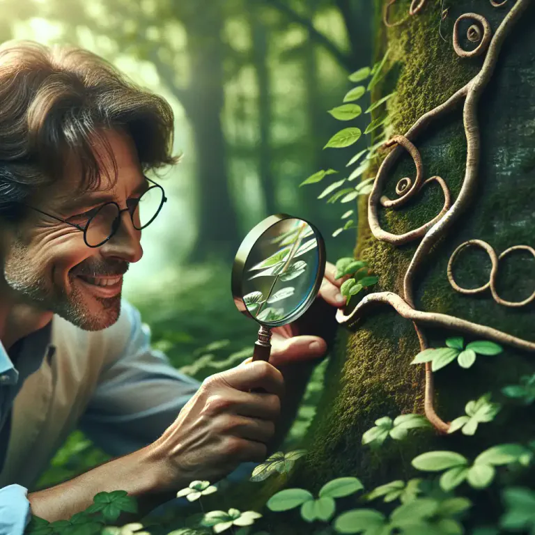 Visual representation of "naturalist" - A person who believes that only natural laws and forces operate in the world
