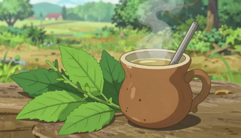 Visual representation of "yerba" - Yerba is a plant used to create a caffeinated drink, mostly in South America.