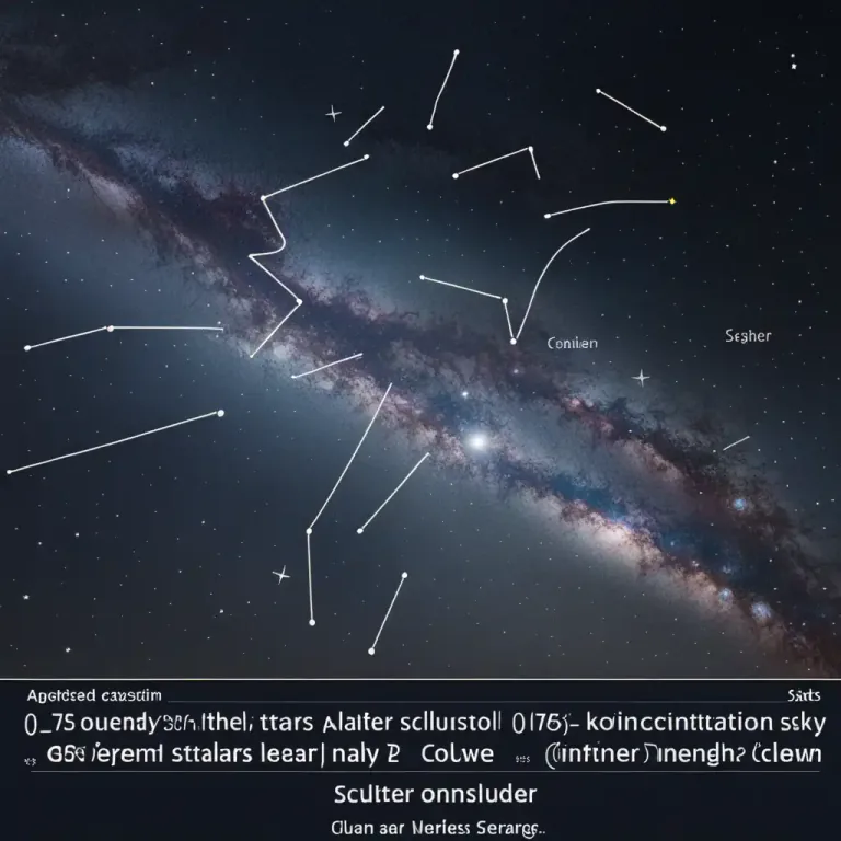 Visual representation of "sculptor" - Sculptor is also a constellation in the southern sky