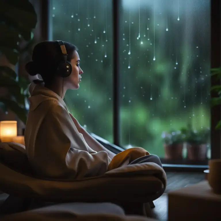 Visual representation of "easeful" - Causing or feeling comfort and peace