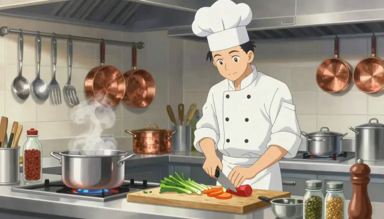 Visual representation of "culinary" - Related to cooking or the kitchen.