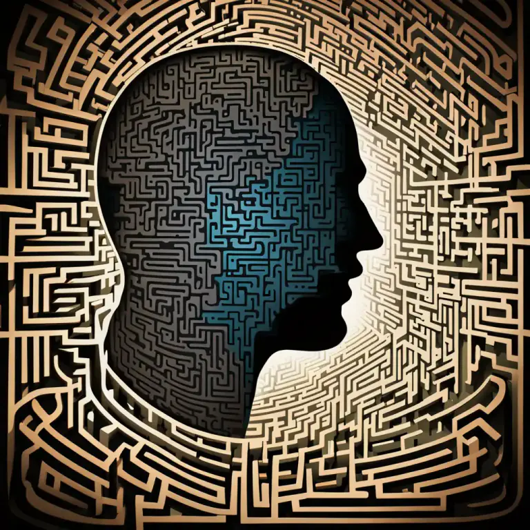 Visual representation of "psychology" - The mental characteristics or attitude of a person