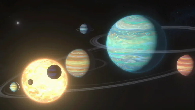 Visual representation of "uranus" - The seventh planet from the sun in the solar system
