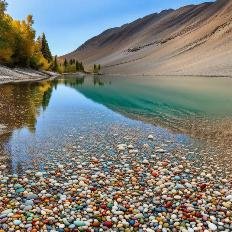 Visual representation of "crystal clear" - Completely transparent like a crystal