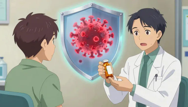 Visual representation of "nevirapine" - Nevirapine is a medication used to treat HIV infection, which helps control the virus's spread in the body.