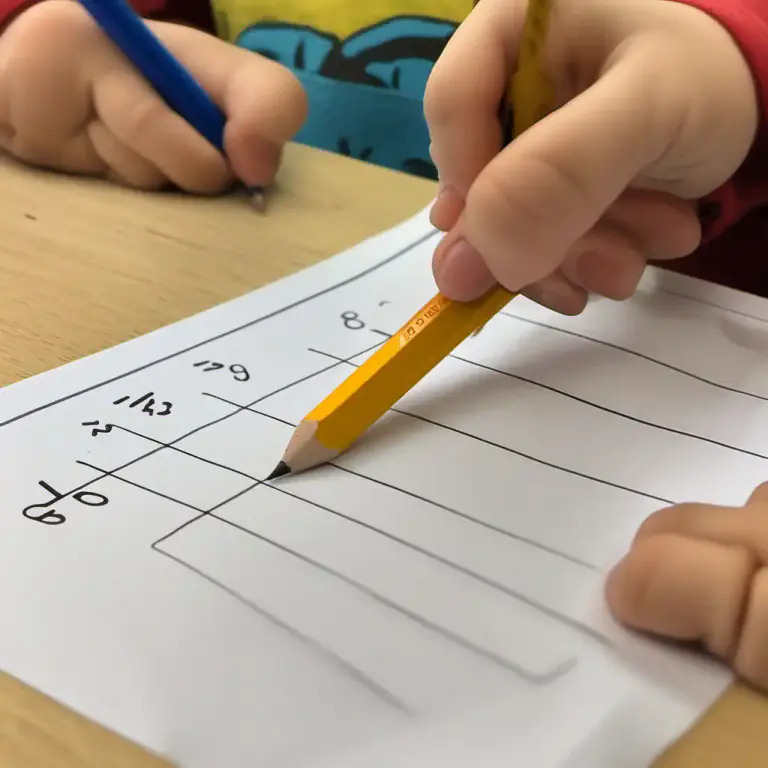 Visual representation of "borrow" - to take a unit from the next column to the left in subtracting figures