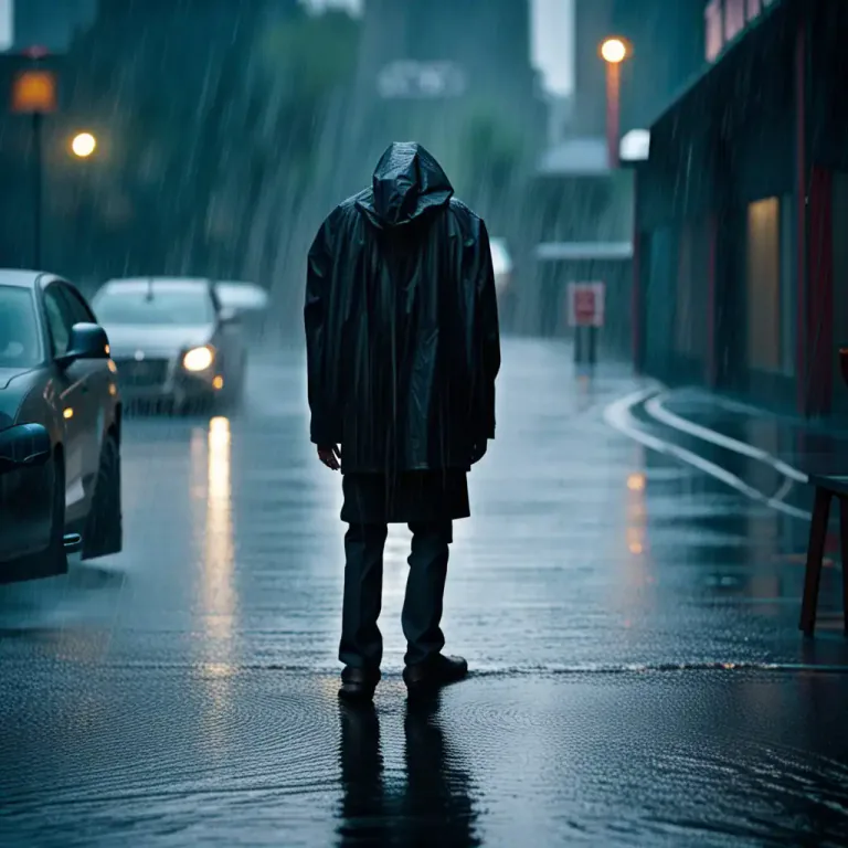 Visual representation of "to the bone" - Very cold or wet