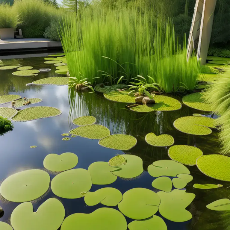 Visual representation of "naiad" - A type of aquatic plant or its young, submerged form.
