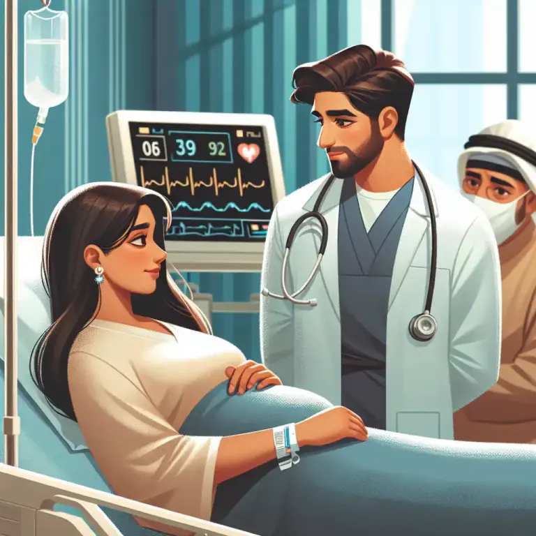 Visual representation of "eclampsia" - A rare condition that can happen after childbirth, causing seizures and other health problems.