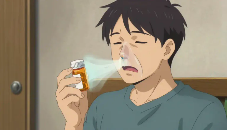 Visual representation of "pseudoephedrine" - A drug used to relieve nasal congestion in the upper respiratory tract.