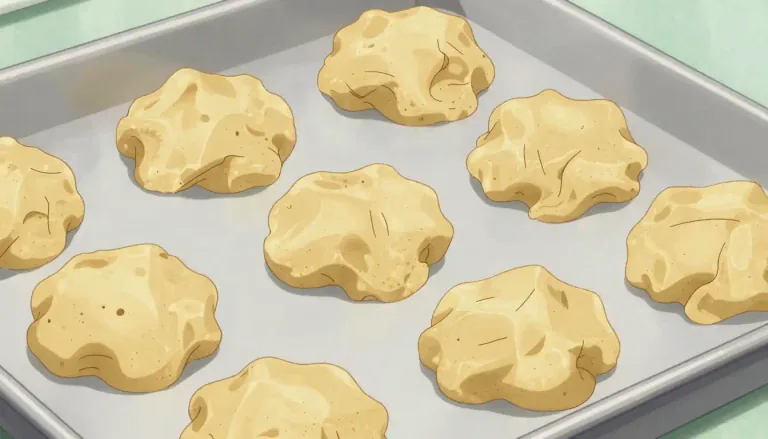 Visual representation of "clumpy" - In a form of groups or lumps
