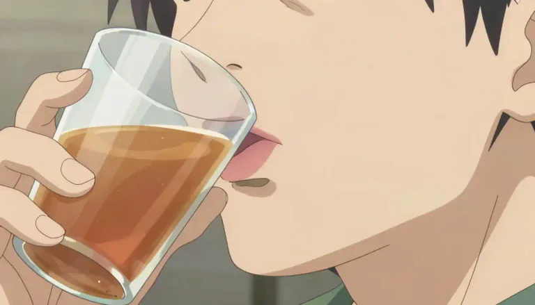 Visual representation of "mouthful" - The amount of food or drink that a person can hold in their mouth