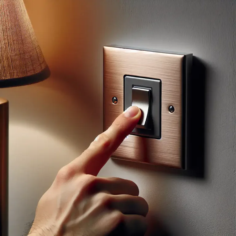 Visual representation of "rocker" - A switch for electrical equipment that rocks back and forth