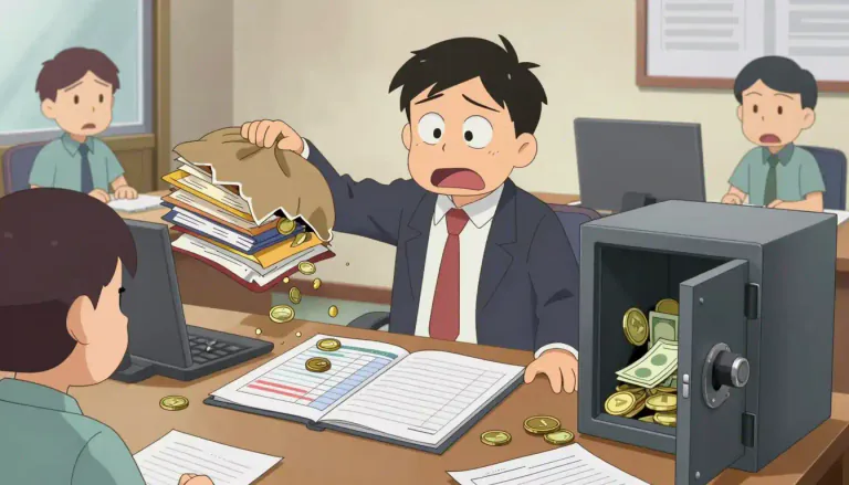 Visual representation of "mismanage" - To manage or handle something badly or wrongly