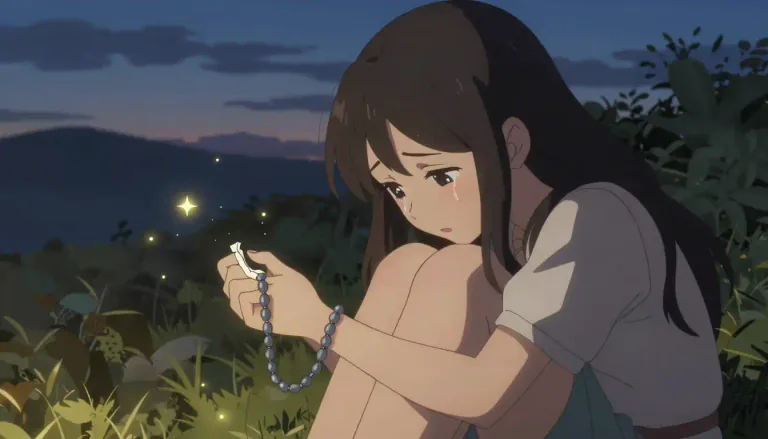 Visual representation of "regretful" - Feeling or showing sadness because something was done and cannot be changed.