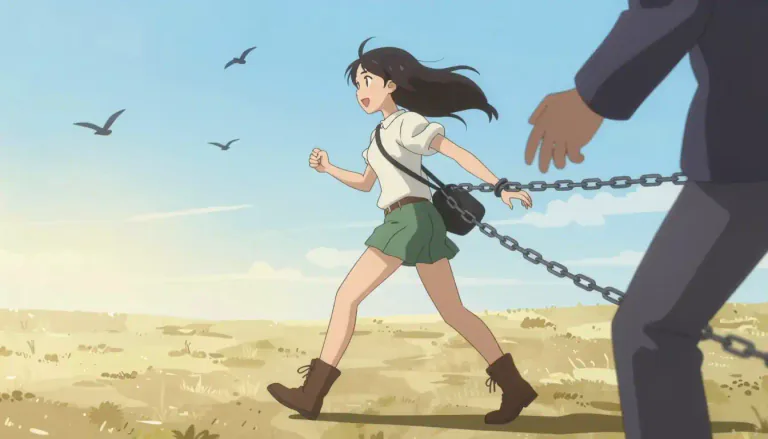 Visual representation of "independence" - The state of being free from control by another person, group or government