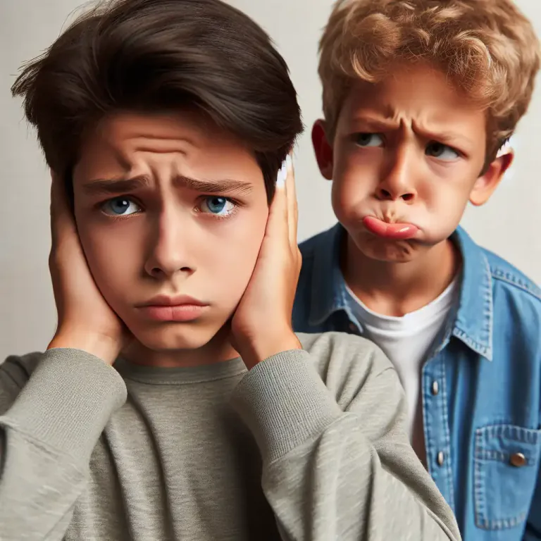 Visual representation of "whiny" - Complaining a lot, especially in a high pitched and annoying tone