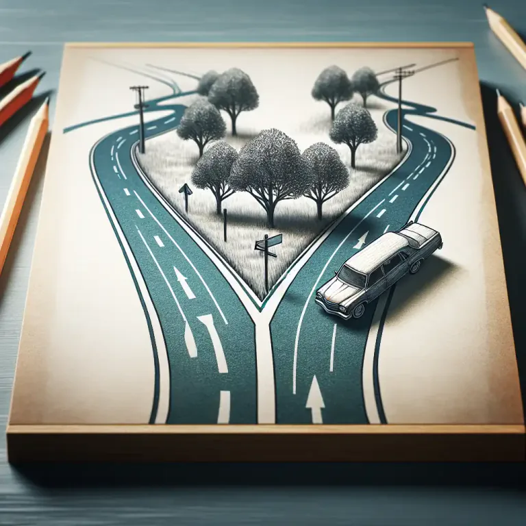 Visual representation of "turn" - To change direction