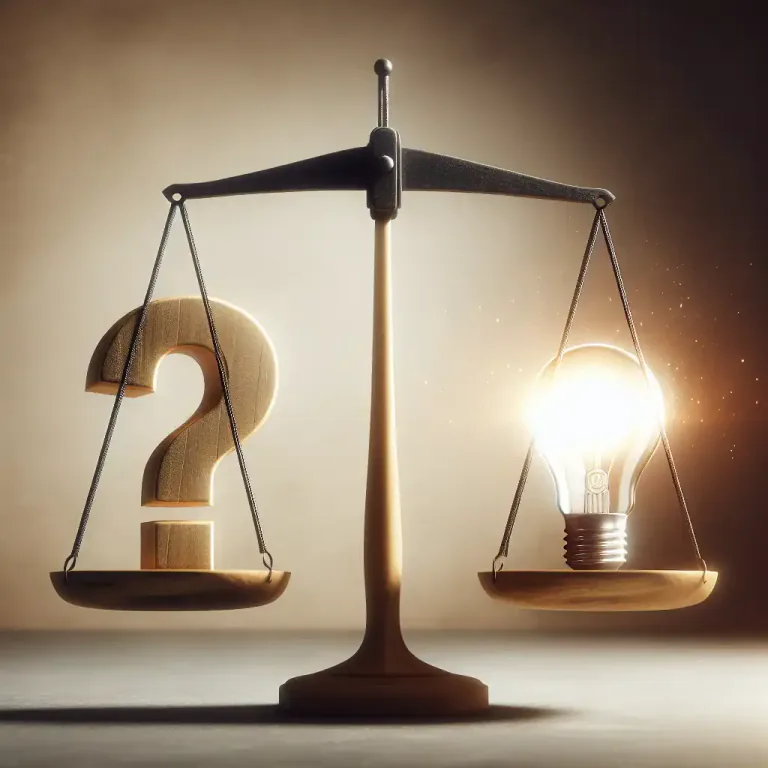 Visual representation of "if anything" - Used to suggest a further point in defense of a statement