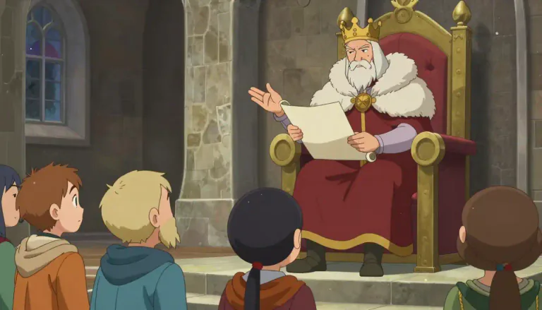 Visual representation of "commandment" - A rule or order given by a leader or a person in authority