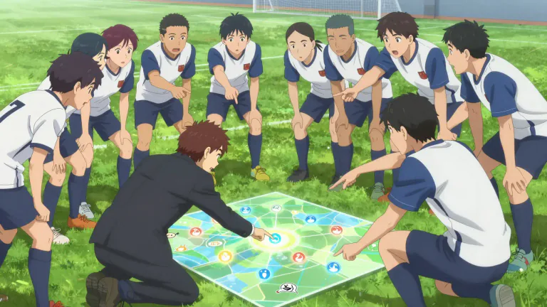 Visual representation of "tactic" - A planned way of doing something to achieve a goal