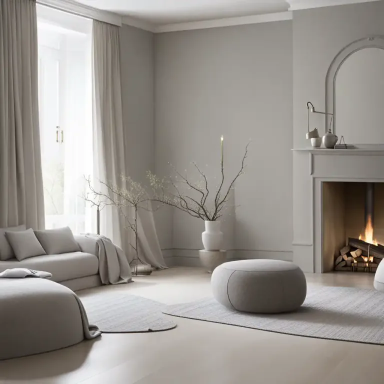 Visual representation of "ashen" - Referring to the pale-gray color of ash.
