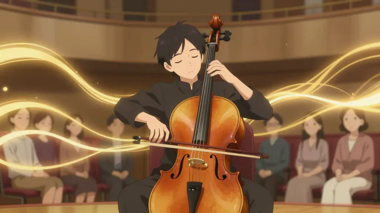 Visual representation of "sonority" - The quality of a sound that is pleasant to hear
