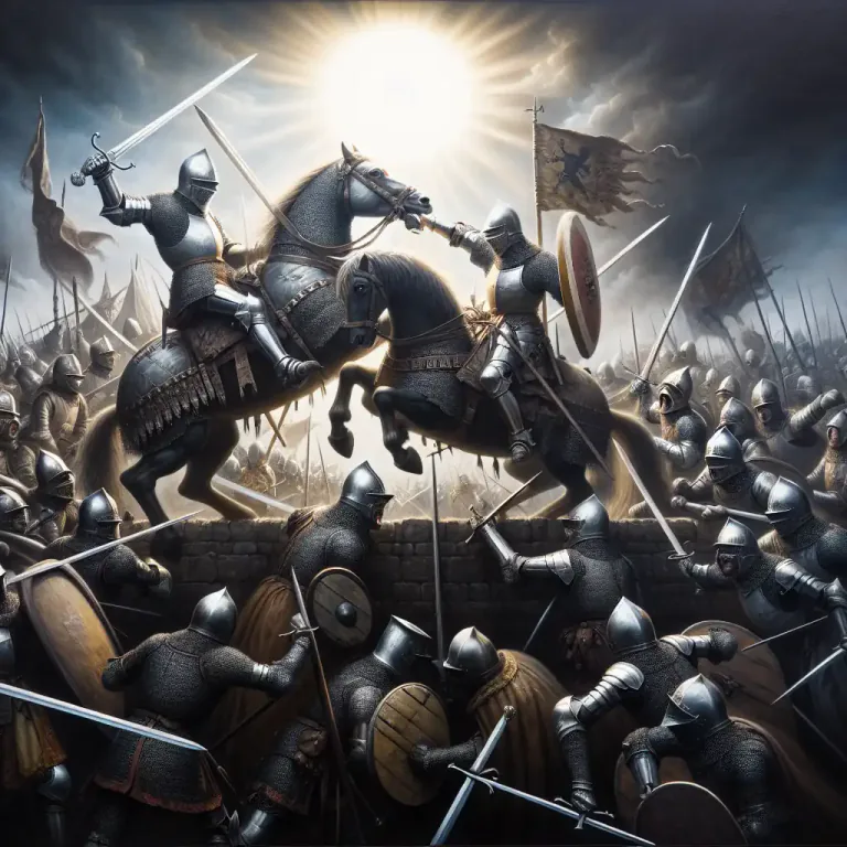 Visual representation of "counter-attack" - To attack in response to an attack by an enemy
