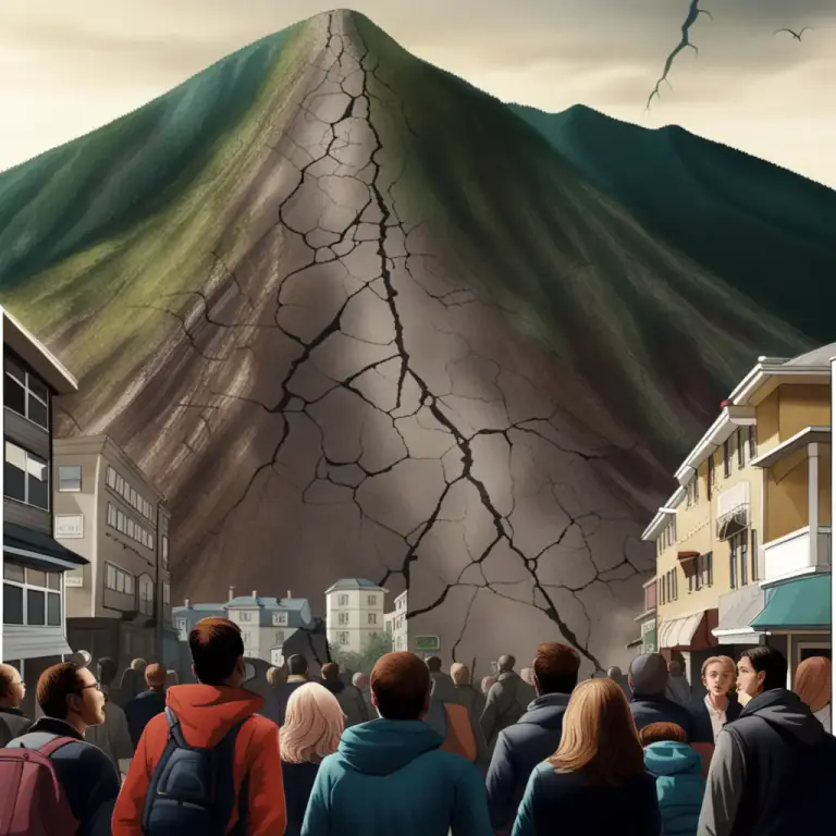 Visual representation of "impending" - Threatening to happen